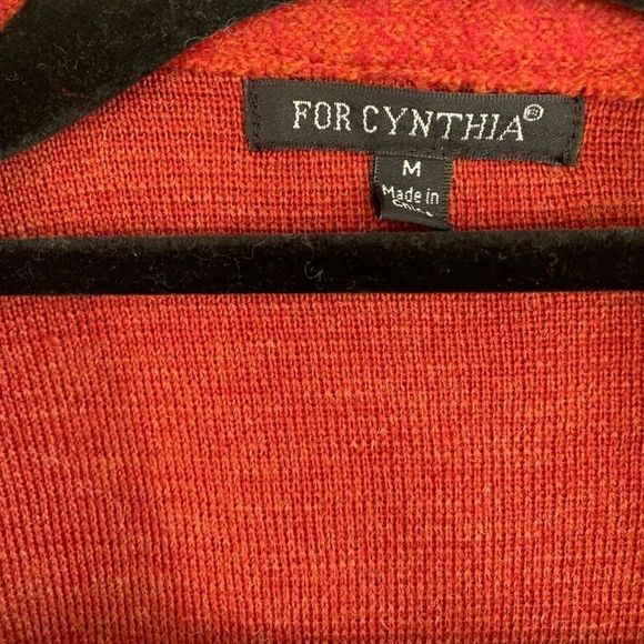 For Cynthia | Red Wool Blazer - Picture 3 of 5